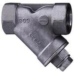 Riegler Schmutzf&auml;nger, Edelstahl, MW 0,6 mm, G 1 1/4, DN 32 (60-6 ES)