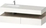 Duravit Einbauwaschtisch-M&ouml;bel-Set Qatego 160x50x60cm, Kon-WTU, B l, E Ma/w...