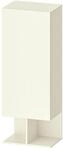 Duravit Halbhochschrank Balcoon 50x36x132cm, T&uuml;r re, Elfenb. strukt.