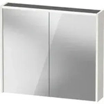 Duravit LED-Spiegel D-Code 2.0 m Steckd. 2 T&uuml;r., Lichtf ob, 80x70x14,8cm, we. hgl