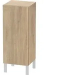 Duravit Halbhochschrank L-Cube individual, T&uuml;r rechts, eiche marmoriert