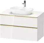 Duravit Waschtischunterschrank D-Neo 100x55cm, g pol/w g, 2 SBK, 1 A, 1 Pl