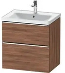 Duravit Waschtischunterschrank D-Neo 63,4x45,2cm, ch/nb N, 1 Schubk., 1 Ausz.