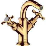 hansgrohe 2-G-Bidet-Armat Axor Montreux A 104mm, m Kreuz, ZugstAblGar, po g opt