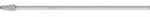 PFERD TOOLS Hartmetall Hochleistungsfr&auml;sstift STEEL Rundkegel KEL &Oslash; 10x20mm