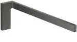 hansgrohe HTH Axor Uni. Rectangular 380mm, feststehend, brushed black chrome