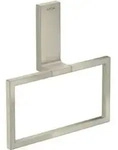 hansgrohe Handtuchring Axor Uni Rectangular eckig, schwenkbar, brushed nickel