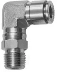 Riegler L-Steckverschraubung, drehbar, R 1/4 a., Schlauch- &Oslash;12, ES 1.4404