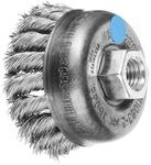 PFERD TOOLS Topfb&uuml;rste gezopft TBG &Oslash; 65 mm M14 Edelstahl-Draht-&Oslash; 0,35 mm