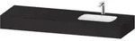 Duravit Einbauwaschtisch-M&ouml;bel-Set Qatego 160x55x17cm, m K, 1 AS, m &Uuml;, B r,...