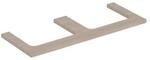Geberit Waschtisch-Platte One 120x3x47cm, Eiche/Mela Holz, AS 2-fach