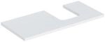 Geberit Waschtisch-Platte One 105x3x47cm, w/lack. ma, Ausschn rechts