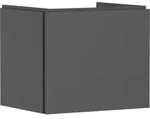 hansgrohe Waschtischunterschrank Xilesa E 580x470mm, 1 Schubk., schiefergrau...