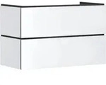 hansgrohe Waschtischunterschrank Xilesa E 980x470mm, 2 Schubk&auml;sten, mattwei&szlig;