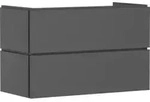 hansgrohe Waschtischunterschrank Xilesa E 980x470mm, 2 SchKa., schiefergrau matt