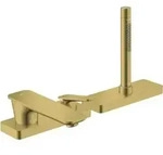 hansgrohe Wand-3-Loch-Einhebelmischer Axor Citterio C cub cut, pol. gol optic,