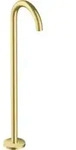 hansgrohe Fertigmontageset Axor Uno Wanneneinlauf boden, ge, A 226mm, brush. br