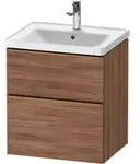 Duravit Waschtischunterschrank D-Neo 58,4x45,2x62,5cm, 1 Kast, b geb/Nu Nat