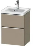 Duravit Waschtischunterschrank D-Neo 48,4x37,2x62,5cm, 1 Schubk., chr/Leinen