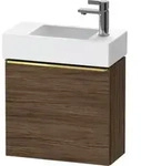 Duravit Waschtischunterschrank D-Neo 48,4x22,2x44cm, 1 T&uuml;r, An R, g pol/Nu d