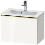 Duravit Waschtischunterschrank D-Neo Compact 61x37,2, g pol/wei&szlig; hgl, 1 Ausz.,