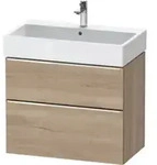 Duravit Waschtischunterschrank D-Neo 78,4x44,2cm, ch/Ei ma, 1 Kast, 1 Ausz.