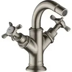 hansgrohe 2-G-Bidet-Armat Axor Montreux A 104mm, m Kreuz, ZugstAblGar, ED
