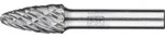 PFERD TOOLS Hartmetall Hochleistungsfr&auml;sstift CAST Rundbogen RBF &Oslash; 12x25 mm