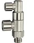 Riegler Stoppventil pneumatisch bet&auml;tigt, G 1/2, G 1/2 i., G 1/8 i.