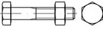 ISO 4014 SB-Schrauben-Garnituren 8.8U CE Mu M 10 x 100 tZn SB nach EN 15048...