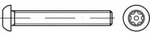 ISO 7380 Diebstahlhemmende Flachkopfschraube VG M10x30 Edelstahl A2 blank TX-TR
