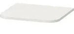 Duravit Abdeckplatte Happy D.2 Plus 40,3x36,4cm, f Halbhochschr&auml;nke, No w m