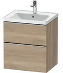 Duravit Waschtischunterschrank D-Neo 58,4x45,2x62,5cm, 1 Kast, ES geb/Ei ma