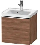 Duravit Waschtischunterschrank D-Neo 48,4x37,2x44cm, 1 A, wd, chr/Nussb Nat