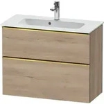 Duravit Waschtischunterschrank D-Neo Compact 81x37,2, g pol/Ei ma, 1 Kast, 1 A,