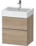 Duravit Waschtischunterschrank D-Neo 58,4x44,2cm, ES geb/Ei ma, 1 Kast, 1 A