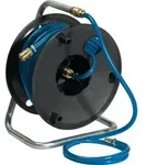 Riegler Druckluft-Schlauchtrommel, 20 m PVC-Schl. &Atilde; ̧ 15x9, Kupplung NW 7,2