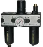Riegler Wartungseinheit 3-tlg. &raquo;multifix&laquo; mit Metallbeh&auml;lter, BG 3, G 3/4