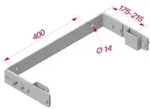 Hymer Wandhalter U-Form verstellbar