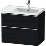 Duravit Waschtischunterschrank D-Neo 78,4x45,2cm, 1 Kast, B R, ES geb/Ei sw