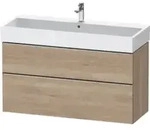 Duravit Waschtischunterschrank D-Neo 118,4x44,2cm, ES geb/Ei ma, 1 Kast, 1 A