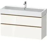 Duravit Waschtischunterschrank D-Neo 118,4x44,2cm, b geb/w g, 1 Kast, 1 Ausz.