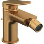 Duravit Bidet-Einhebelmischer Wave A 128mm, m Zugstg. Abl.garn, bron geb.