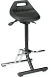 bimos Industriestehhilfe PU-Sitz klappbar Sitzh&ouml;he 640-840 mm