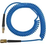 Riegler Spiralschlauch-Standardkupplung-Set, PU, Schlauch-&Atilde; ̧ 12x8, 7,5 m,