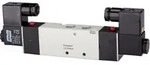 Riegler 5/3-Wegeventil elektropn. Mitte geschl. G1/8 230V 50Hz 400l/min