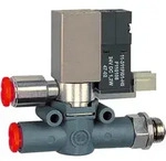 Riegler 3/2-Wege-Magnetventil, gef&uuml;hrte Entl. Schl.-Gew. G1/4 Schl.6 NC