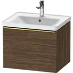 Duravit Waschtischunterschrank D-Neo 58,4x45,2x44cm, 1 A, wd, g pol/Nu dkl.