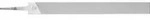PFERD TOOLS M&uuml;hls&auml;gefeile gerade/runde Kante Flachstumpf 300mm Hieb 2...