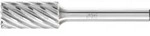 PFERD TOOLS Hartmetall Hochleistungsfr&auml;sstift INOX Zylinder ZYAS stirnverzahnt...